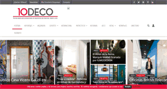 Desktop Screenshot of 10decoracion.com
